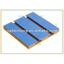 Melamine mdf slatwall board